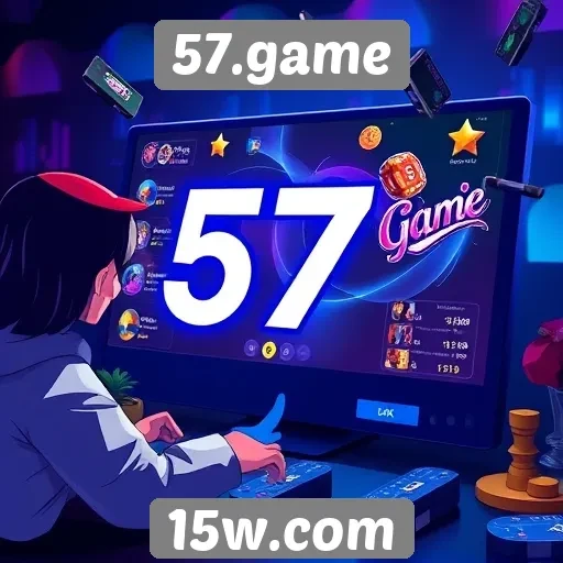 Explorando as funcionalidades do site 57.game